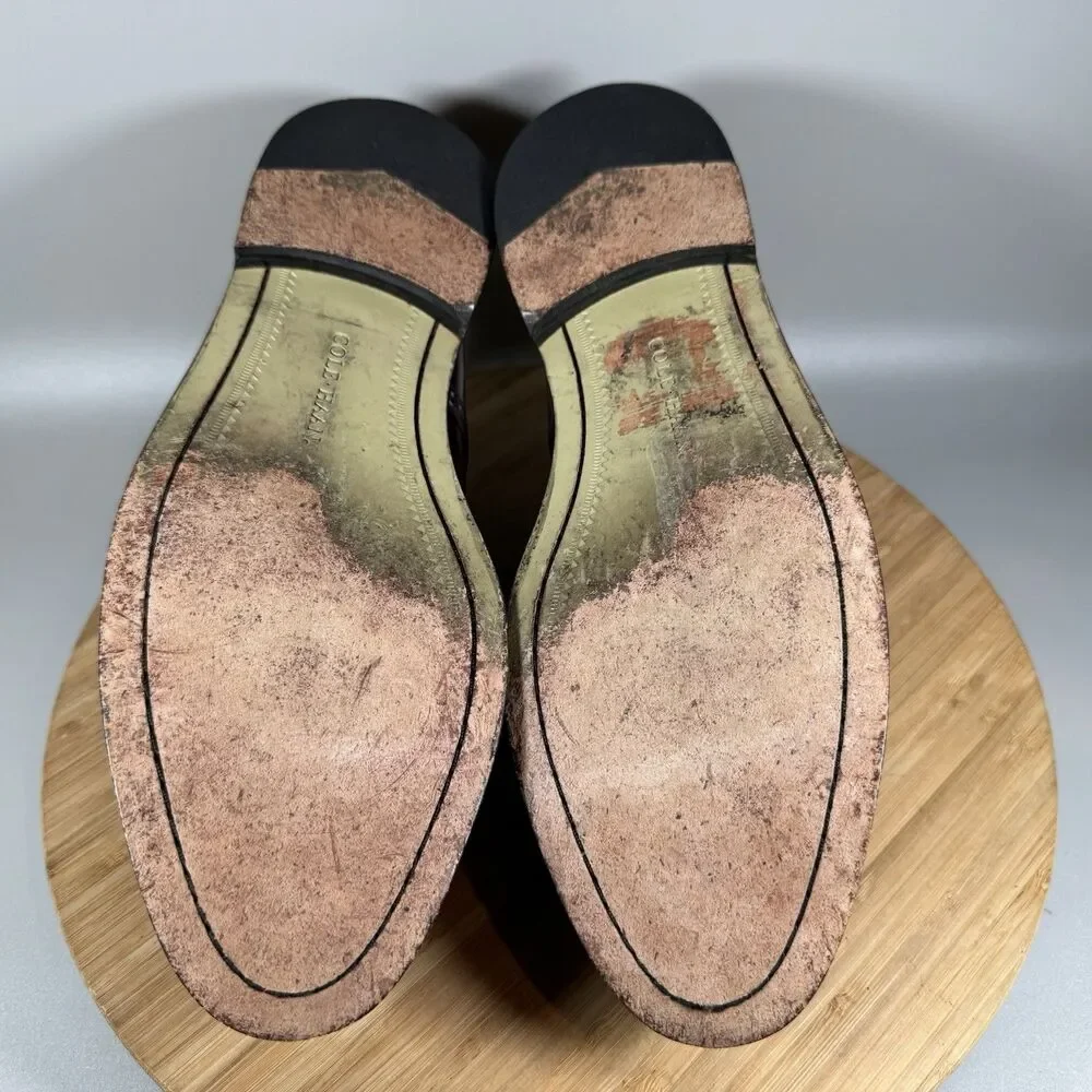 Cole Haan Cap Toe‎ Brown Oxford Dress Shoe Men's Size 10 M Lace Up